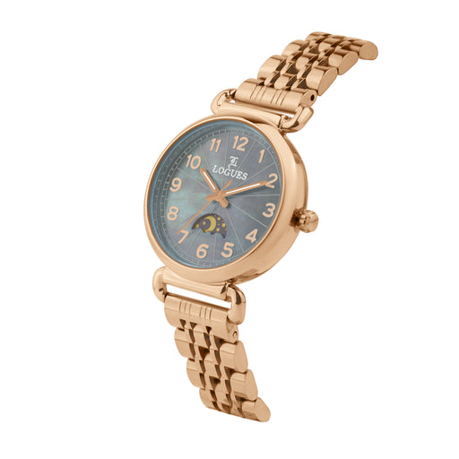 Logues Analog Date Watch for Women | L 6217 WM-04