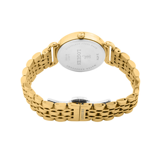 Logues Analog Date Watch for Women | L 6217 YM-02