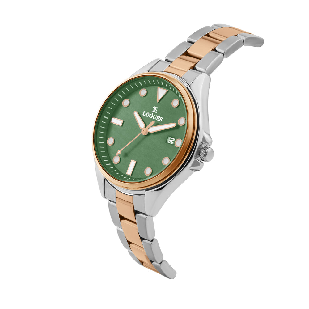 Logues Analog Date Watch for Women | L 6218 BWMD-10