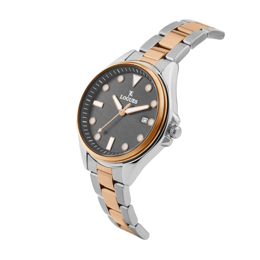Logues Analog Date Watch for Women | L 6218 BWMD-27