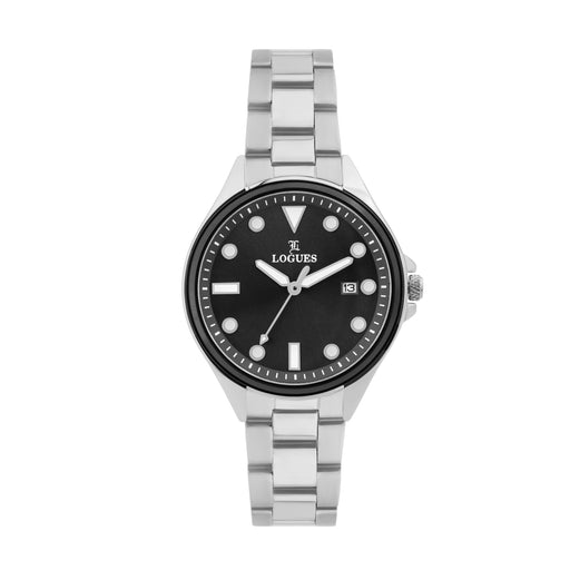 Logues Analog Date Watch for Women | L 6218 SNMD-03