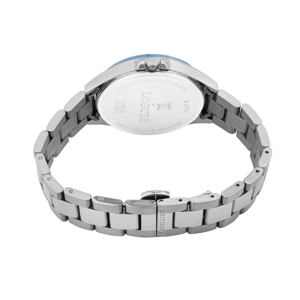 Logues Analog Date Watch for Women | L 6218 SVMD-04