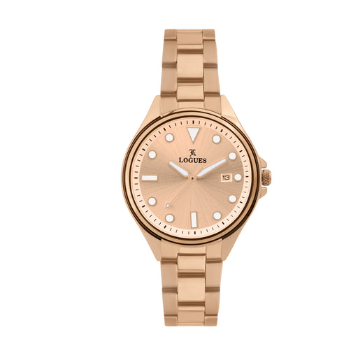Logues Analog Date Watch for Women | L 6218 WMD-06