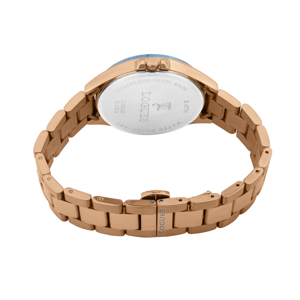 Logues Analog Date Watch for Women | L 6218 WVMD-04