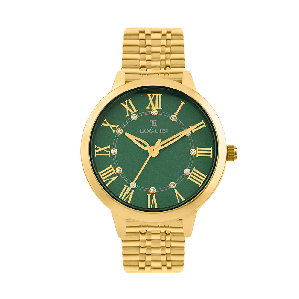 Logues Analog Watch for Women | L 6222 YM-10