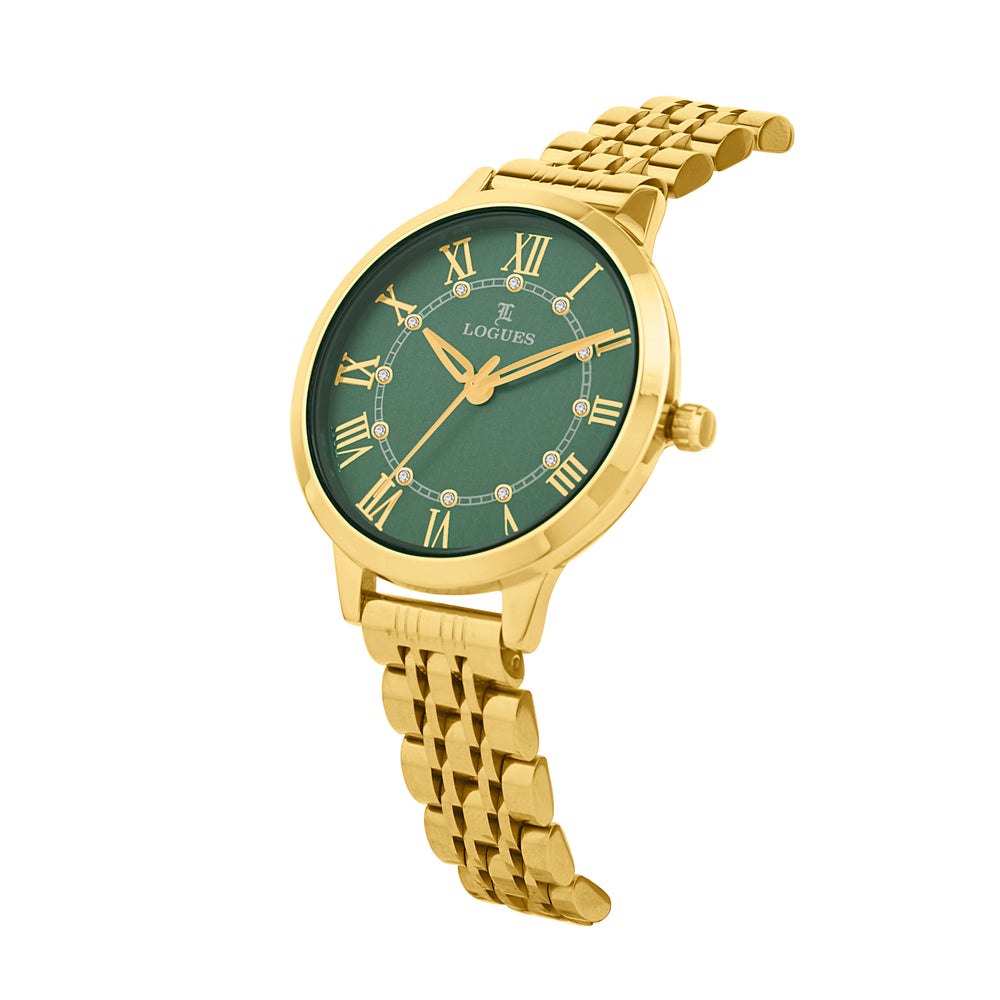 Logues Analog Watch for Women | L 6222 YM-10