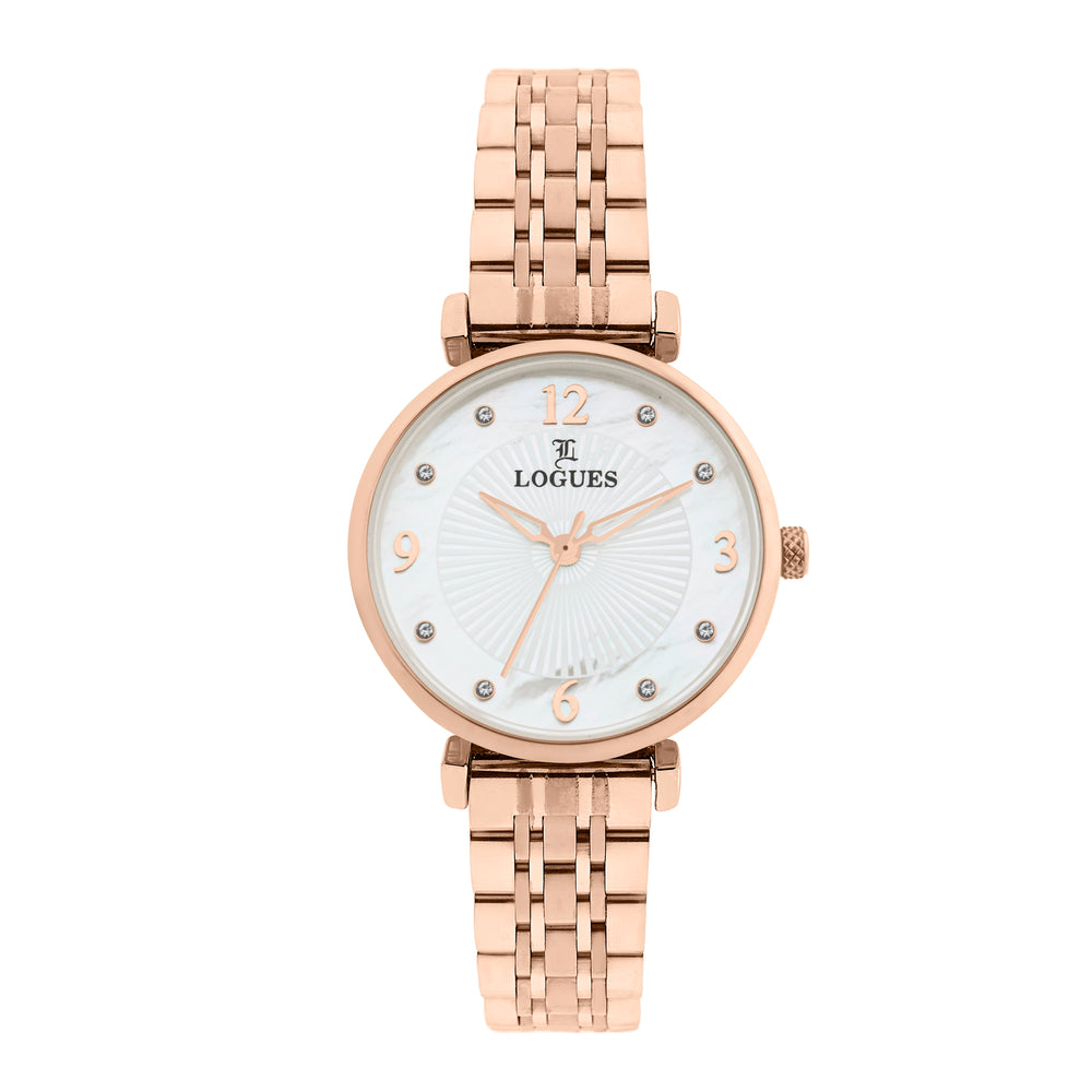 Logues Analog Watch for Women | L 6227 WM-02