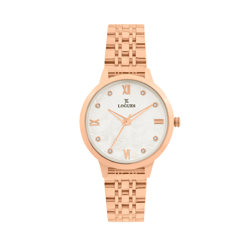 Logues Analog Watch for Women | L 6228 WM-02