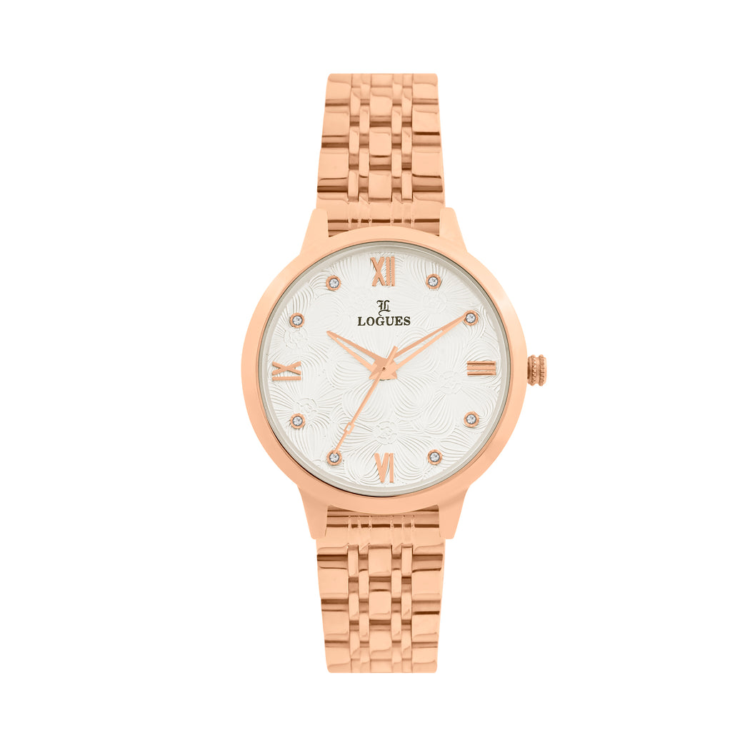 Logues Analog Watch for Women | L 6228 WM-02