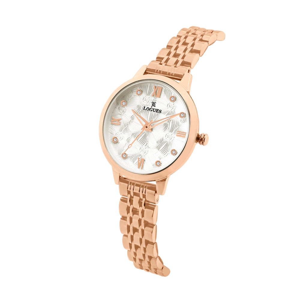 Logues Analog Watch for Women | L 6228 WM-02