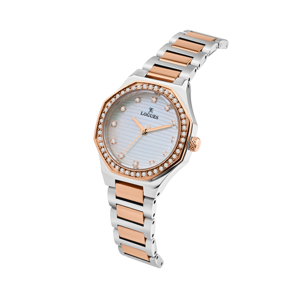Logues Analog Watch for Women | L 6232 BWM-02