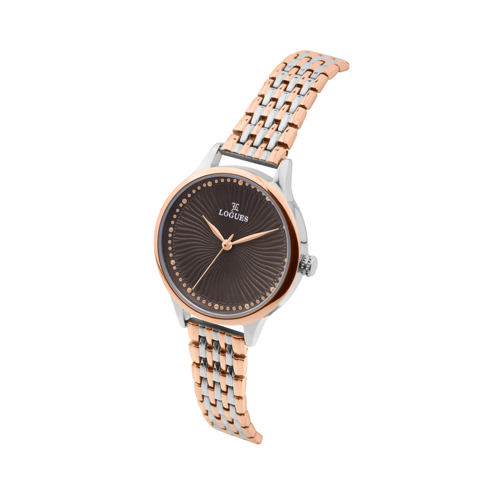 Logues Analog Watch for Women | L 6236 BWM-05