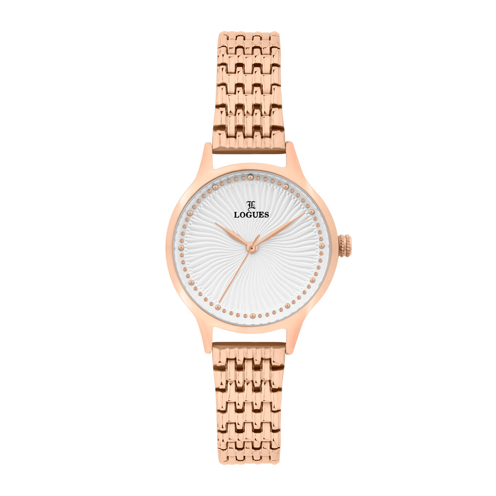 Logues Analog Watch for Women | L 6236 WM-02