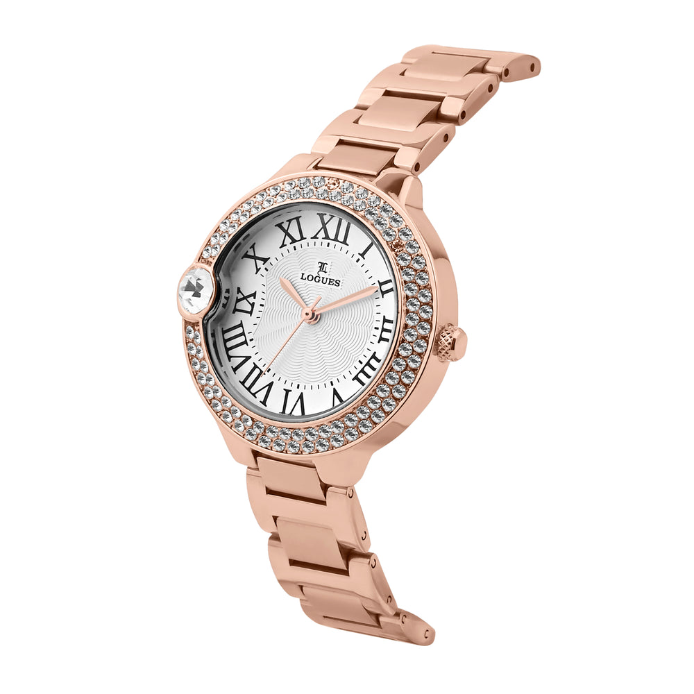 Logues Analog Watch for Women | L 6244 WM-02