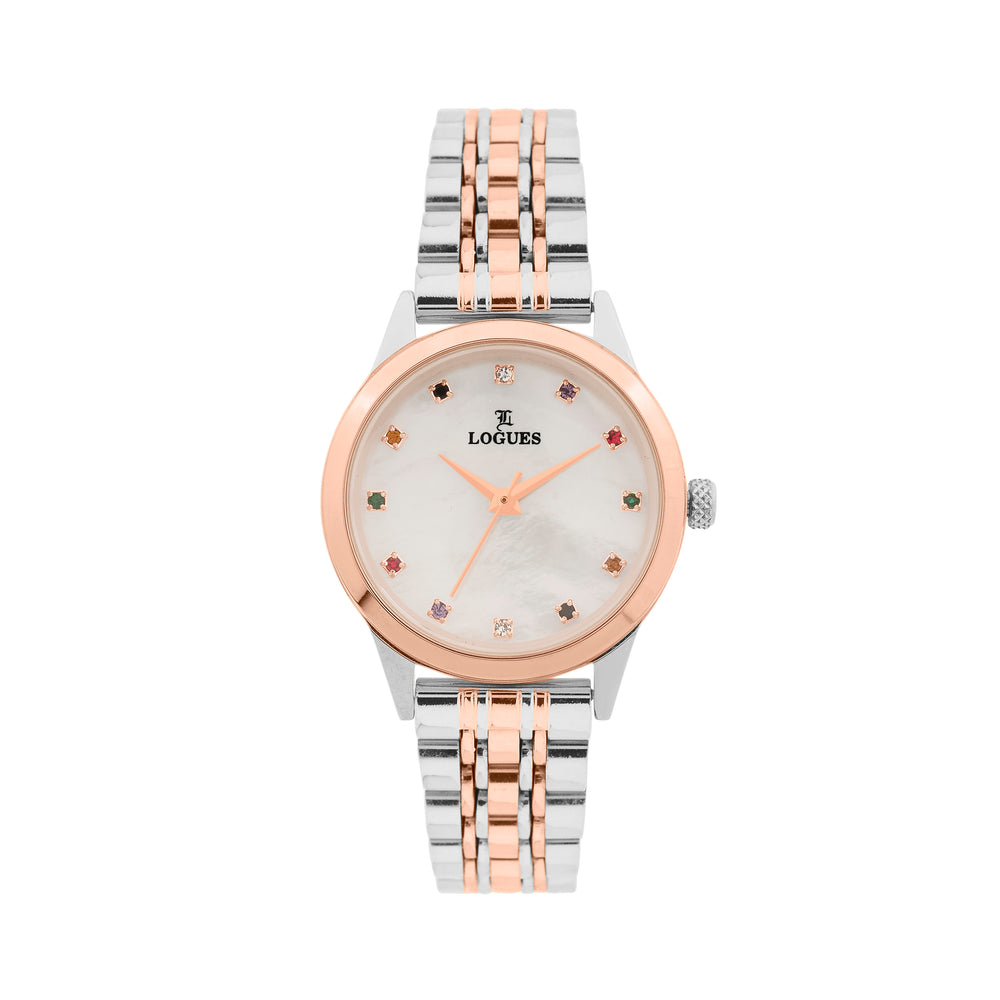 Logues Analog Watch for Women | L 6245 BWM-02