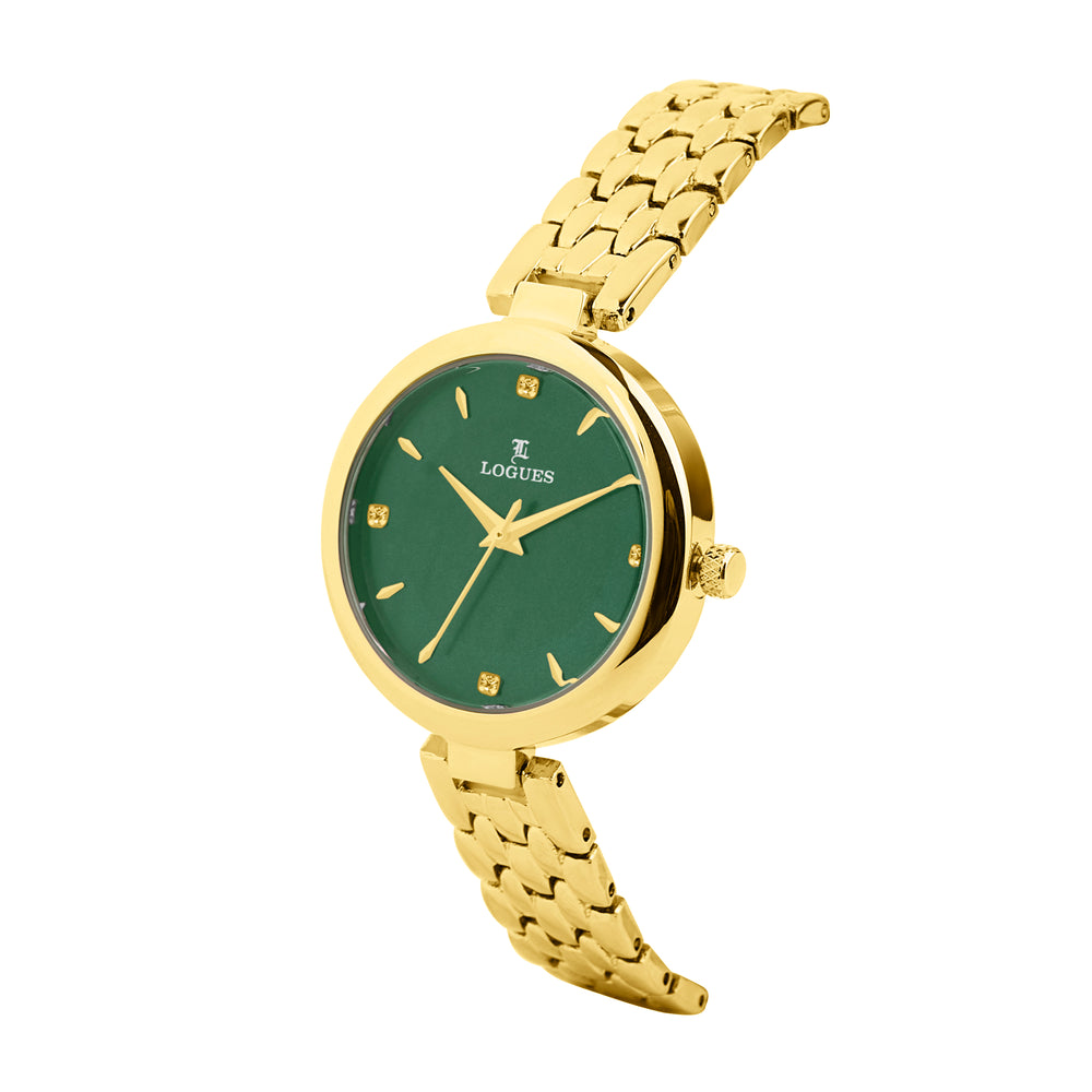 Logues Analog Watch for Women | L 6263 YM-10